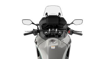 2026 Honda Transalp E-Clutch Deep Pearl Gray