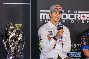 Jett Lawrence Tops Weather-Shortened Opening SMX Round